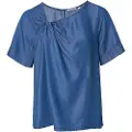 Salsa Jeans 21008224 Kort Ermet Bluse