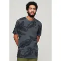 Superdry Vintage Overdye Printed Kortarmet T-skjorte
