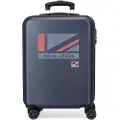 Pepe Jeans unisex. 6461121 Aidan Cabin Baggage Rigid 55cm navy blue (OSFA), Casual, Synthetic, ABS / Polycarbonate