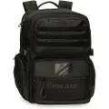 Pepe Jeans unisex. 7062741 Computer Backpack Bromley 24 black (OSFA), Casual, Polyester