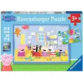 Ravensburger Peppa Gris eventyr Puslespill 2x12 brikker