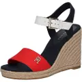 Tommy Hilfiger Wedge Esparto-kilesandaler