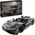 LEGO Technic 42173 Koenigsegg Jesko Absolut-hyperbil i grått