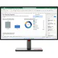 Lenovo ThinkVision P27h-30 - LED-skjerm - 27 - 2560 x 1440 QHD @ 60 Hz - IPS - 350 cd/m² - 1000:1 - 4 ms - HDMI, DisplayPort, USB-C - ravnsort