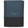 Pepe Jeans unisex. 7831132 Leather briefcase Dual vertical navy blue (OSFA), Casual