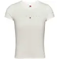 Tommy Hilfiger Slim Tonal Linear Kortarmet T-skjorte