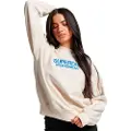 Superdry Embroidered Loose Collegegenser