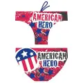 Turbo American Hero-happy Badetrusser