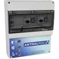 AstralPool 70423 Type C + Type D Kontrollboks Med Overbelastningsvern For 2 Pumper Og Styring For 2 Undervannslys