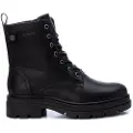 Refresh for woman. 17100001-NEGRO Military boots Black (40), Flat, 1 to 3 cm, Laces, Zip, Casual, Imitation leather