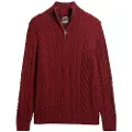 Superdry Vintage Jacob Henley Genser Med Halv Glidelås