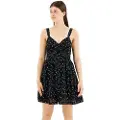 Superdry Lace Trim Ermeløs Kort Kjole
