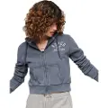 Superdry Athletic Essential Crop Genser Med Hel Glidelås