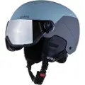 Uvex Wanted Visor, Skihjelm med visir, Glacier/Rhino Mat