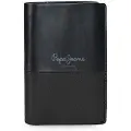 Pepe Jeans for man. 7832034 Dual wallet black (OSFA), Casual, Leather