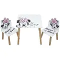 Disney Set Classic Minnie Lekebord Og Stolsett
