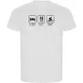 Kruskis Sleep Eat And Bike Eco Kortarmet T-skjorte