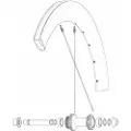 Mavic Kit 12 Front/rear Cosmic Slr 65 Disc Eiker