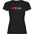 Kruskis I Love Dad Kortarmet T-skjorte