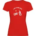 Kruskis I Like To Ride Bikes Kortarmet T-skjorte