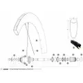 Mavic Comete Pro Carbon Sl Us Disc 20 Rear Felg