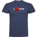 Kruskis I Love Mum Kortarmet T-skjorte