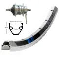 Exal Zx19 Dynamo Shimano Nexus 7s Bakhjul