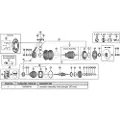 Shimano Sg-c6061-8cd Intern Montering