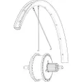 Mavic Rear Ebm Allroad 650 B Landeveissykkel Felg
