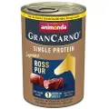 Animonda GranCarno Adult Single Protein Supreme 24 x 400 g - Hest Pur