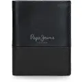 Pepe Jeans for man. 7831134 Dual wallet black (OSFA), Casual, Leather