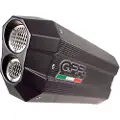 Gpr Exhaust Systems Sonic Poppy Bmw R 1200 R Lc 17-18 Ref:e4.bmw.96.sopo Stainless Steel Homologert Slip On Lyddemper