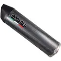 Gpr Exhaust Systems Furore Poppy Mz Baghira 660 98-07 Ref:mz.2.fupo Godkjent Oval Lyddemper