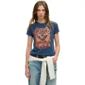 Superdry Pop Archive Super Fitted Kortarmet T-skjorte