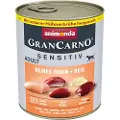 Animonda GranCarno Økonomipakke Animonda GranCarno Adult Sensitive 24 x 800 g - Kylling & ris