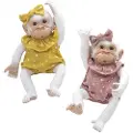 Rosa Toys Gjenfødt Ape Med Sparkebukse 35 Cm