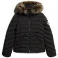 Superdry Fuji Faux Fur Padded Jakke