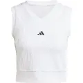 Adidas Pro Aeoready Crop Ermeløs T-skjorte
