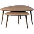 Scandinavian Living HåumSatsbord Winston (2stk.)BrunSofabordFra Homeroom