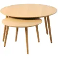 Scandinavian Living HåumSalongbordsett Winston 2 PcsBrunSofabordFra Homeroom