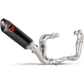 Akrapovic Evolution Titanium&carbon Rsv4 15-21/rsv4 Tuono 1000 17-21 Ref:s-a10e8-rc Ikke-homologisert Komplett Eksosanlegg