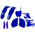 Ufo Yamaha Yz 125/250 2006-2007 Usa Yakit332f-089 Fork Protectors & Plastsett