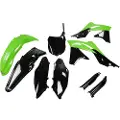 Ufo Kawasaki Kxf 250 2013-2016 Kakit219f-999 Fork Protectors & Plastsett