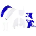 Ufo Yamaha Yz 125/250 2005-2007 Restyling Yakit327f-999w Fork Protectors & Plastsett