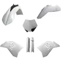 Polisport Off Road Mx Full Ktm Sx/sx-f/xc/xc-f (08-10) Blanco 91439 Plastsett
