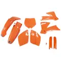 Ufo Ktm Sx/sx-f 2001-2002 Ktkit501f-127 Fork Protectors & Plastsett