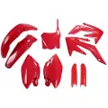Ufo Honda Crf 250r 2008-2009 Hokit112f-070 Fork Protectors & Plastsett