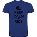 Kruskis Keep Calm And Ride Kortarmet T-skjorte