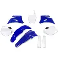 Ufo Yamaha Yzf 250/450 2006-2007 Yakit334f-999 Fork Protectors & Plastsett
