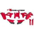 Rtech Honda Crf 21-22 R-kitcrf-rs0-522 Plastsett
